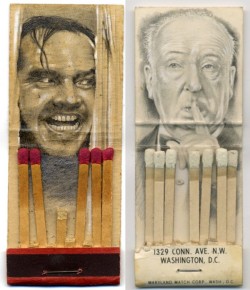  Jason D’Aquino’s Matchbook Art   (via