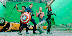 mishasteaparty:  Joss Whedon ft. The Avengers