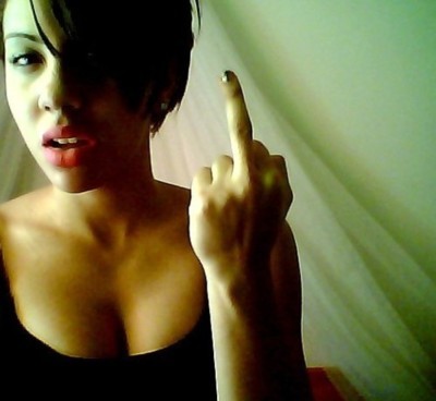  she said fuq yu to all the naysayers ]:)