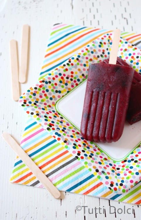 Very Berry Popsicles