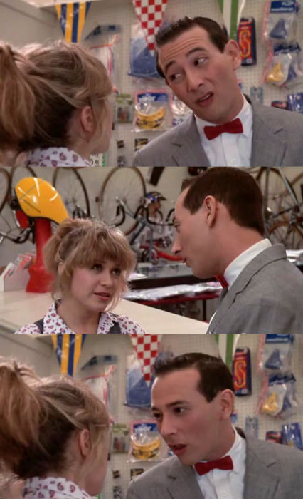 oldfilmsflicker:  oldfilmsflicker: Pee-wee: There’s a lotta things about me you