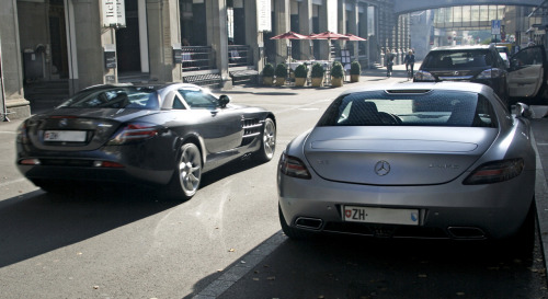 Mercedes slr & sls