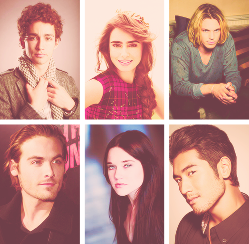 captainheroism:  beautiful casts ❥ mortal instruments 