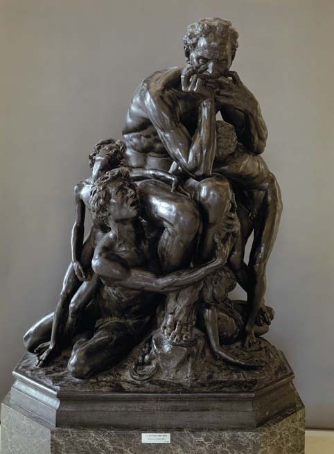 Jean-Baptiste Carpeaux, Ugolino and His Sons, 1863.Bronze. Musée d’Orsay, Paris.