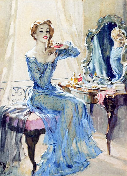 thisisnodream:  “Going to Bed” by David Wright, circa 1950. 