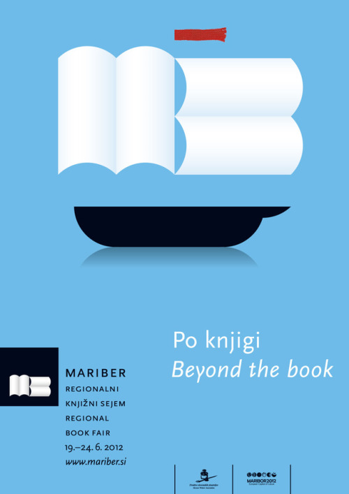 Regional Book Fair Mariber event poster
By Tomato Košir
