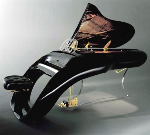 prettygadgets:  Shimmel Pegasus Grand Piano 