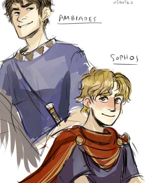 minuiko: Useless the Elder and Useless the Younger (Assuming Sophos is probably the palest since he&