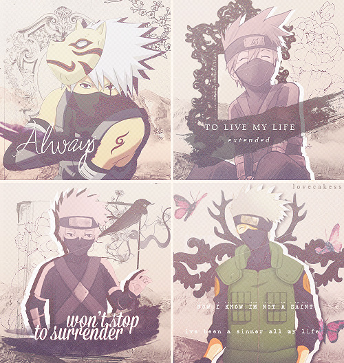 Color Meme - Kakashi + Purple ↳ Requested by kakashis-porn 