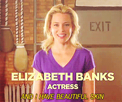 XXX  Elizabeth Banks Gets Hit With Pies [x]  photo