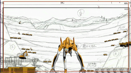 superash:  EVA-00 animatic