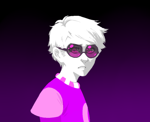 pippa6100: pippa6100: Quote from Act 1 of Homestuck. Art by Xamag. It’s back.