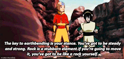 avatar-parallels:  The Earthbender teaches