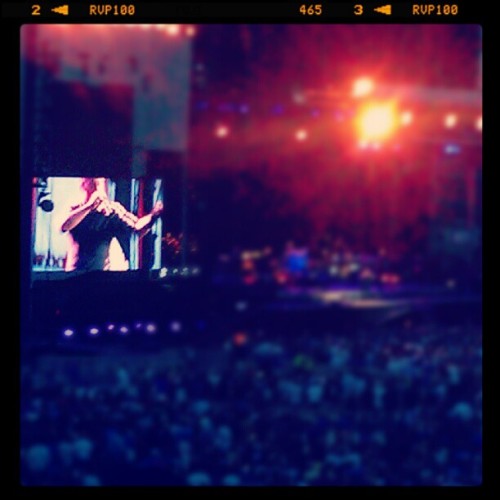 08/14/2012. The Boss @ Fenway. (Taken With Instagram)