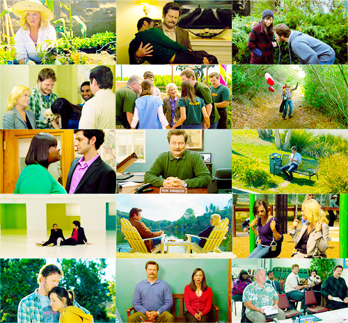 chasethememories:parks and rec → green [@gigglemonster]