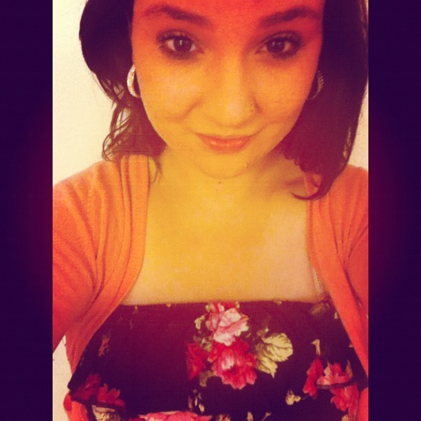 Spanish Mami Day 💃#cubana #floral #earrings  (Taken with Instagram)