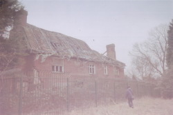 herbookofcoins:  Following on from my previous post, these are some photos I took on the same roll of film as the farm cottages. This is the farm house. A huge 4 storey building in a high state of ruin and consequently very interesting! I was a little