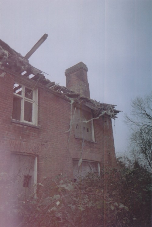 herbookofcoins:  Following on from my previous post, these are some photos I took on the same roll of film as the farm cottages. This is the farm house. A huge 4 storey building in a high state of ruin and consequently very interesting! I was a little