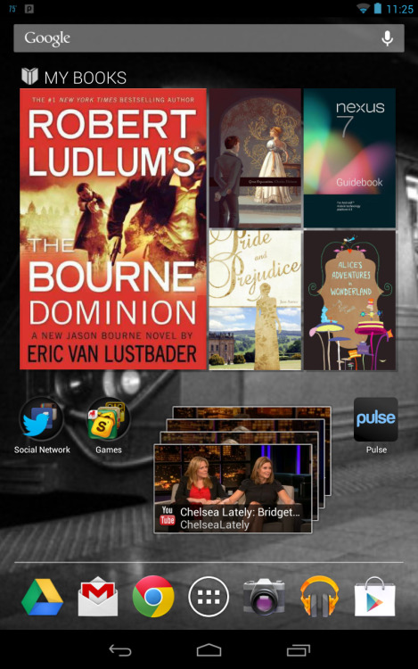 Just a few screenshots from my NEXUS 7 ;-)