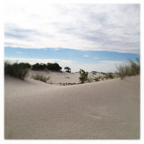 White Sands National Monument. #NewMexico #travel #travelingram #hipstamatic #hipstagram #instago #i