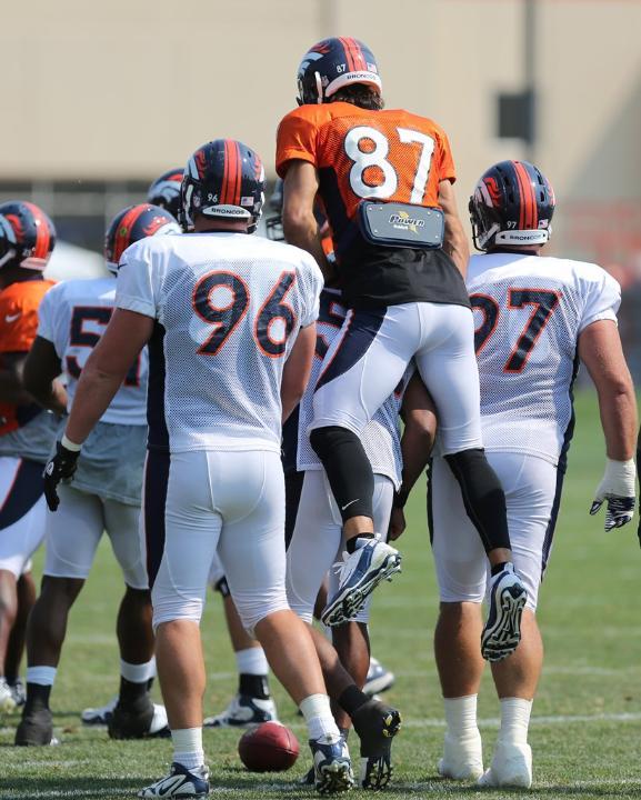 Eric Decker, Denver Broncos VPL and lookin&rsquo; hot!