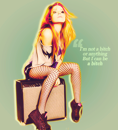 Avril Lavigne is fab