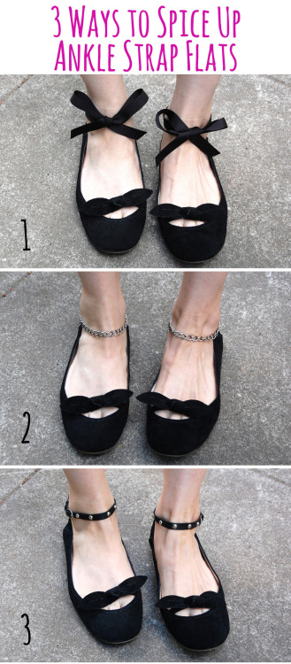 Three Tutorials for Changing Up Ankle Straps from Transient Expression here. The best part is they a