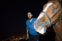 terrysdiary:  Jared Leto and a Horse #3 