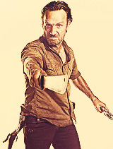 Rick Grimes, The Governor, Daryl Dixon, Merle Dixon and Michonne Promotional Pictures