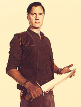 Rick Grimes, The Governor, Daryl Dixon, Merle Dixon and Michonne Promotional Pictures