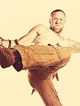 Rick Grimes, The Governor, Daryl Dixon, Merle Dixon and Michonne Promotional Pictures