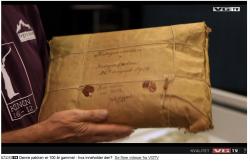 insaneinthebane:  dasdeutschtard:  traptin85:  diarrheaworldstarhiphop:   A package 100 year old is finally going to opened tomorrow in Norway. Why wait 100 years? Because that was the instructions left with it.The articlehttp://www.vg.no/nyheter/utrolige