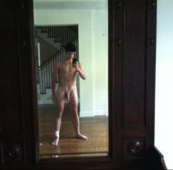 nudistnsoutheastal:  luckyhudson:  this guy is horny he sent more cock pics and his asshole when asked  (via imgTumble)