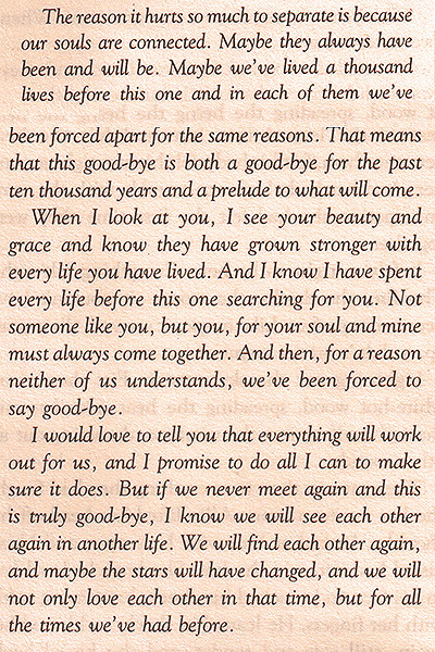 I miss you like crazy and I know it&rsquo;s stupid and maybe a bit melodramatic