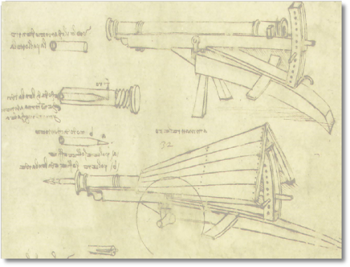 The Guns of Da VinciA letter/resume from Da Vinci to the Duke of Milan requesting a position as mili