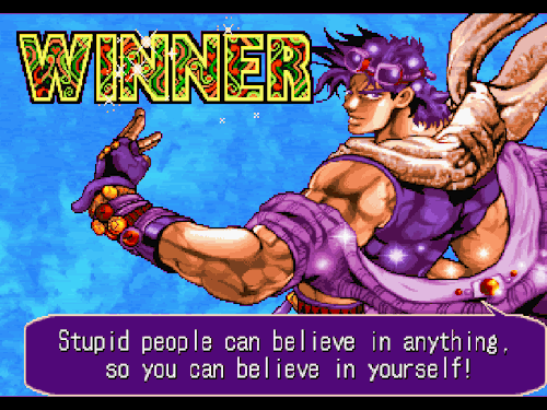 suckmymara:This is one of my favorite win quotes from any fighting game ever.