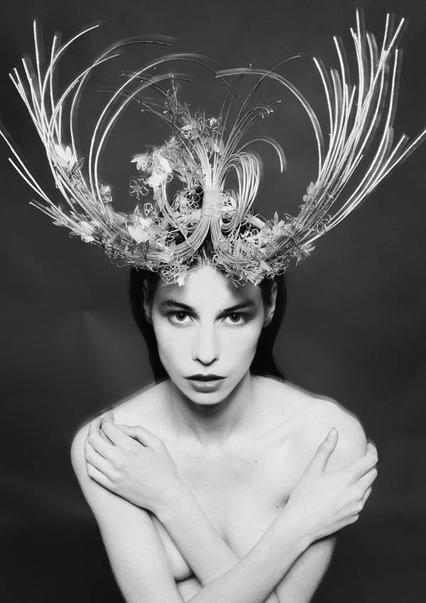 strangelycompelling:  MOON WOOD photos for installation on Mercedes Benz Kiev Fashion