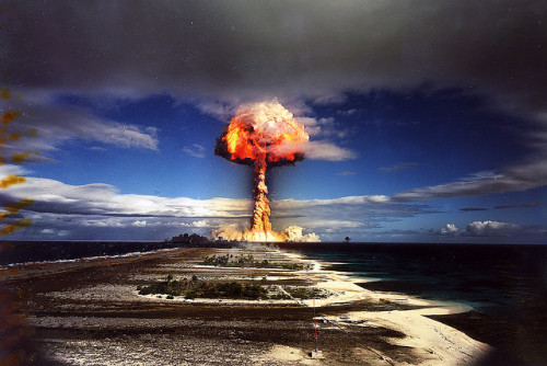 dearscience:From the 1985 Licorne thermonuclear test in French Polynesia.