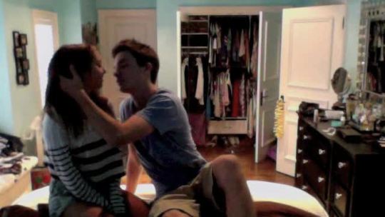 elex4:  naturallybrunette:  tarlieforever:  its impossible to not love this couple.  aw thanks! :) follow us on twitter if you want!! @taramassicotte & @charliecreery! also you can follow me on instagram or keek to see more of us!: taramassicotte