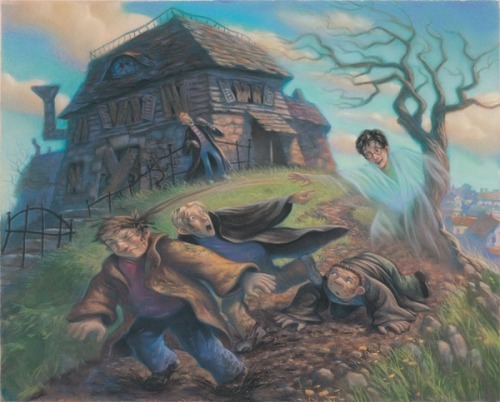 lavenderhouten:  theghostianpoet:  Things I learned today: Mary GrandPre made a lot of different Harry Potter illustrations which were never used in the published books but which are very beautiful! Neat.   these are wonderful 
