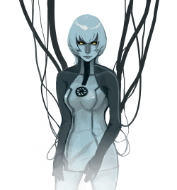 Me-Patra:  Android Glados Fanart For Melo 