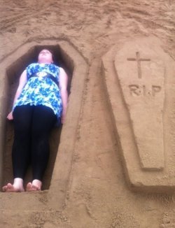 simonwang:  This isn’t what I meant when I said we should bury her in the sand.