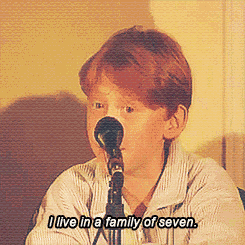nevillles:  A young Rupert Grint talks about how he is like his character, Ron Weasley.