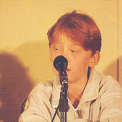 nevillles:  A young Rupert Grint talks about how he is like his character, Ron Weasley.