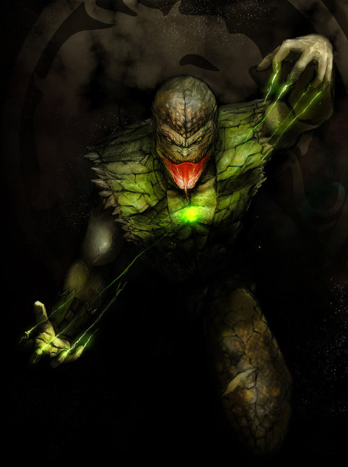 all-about-villains:  Mortal Kombat: Reptile & Sareena : by Jaggudada 