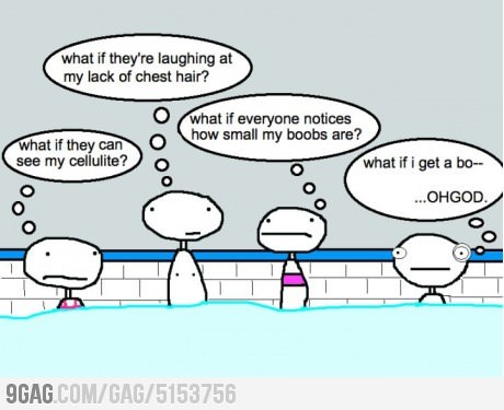 9gag:  Every Time at the Pool 