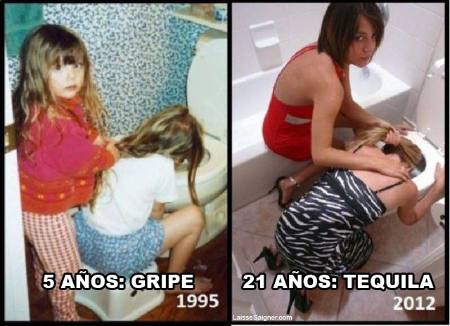 laissesaigner:  Los años nos cambian demasiado… o demasiado poco.