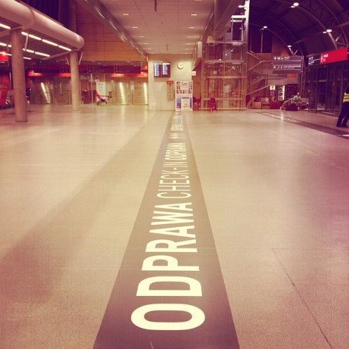 Good Morning  (Scattata con Instagram presso Warsaw Modlin Airport)