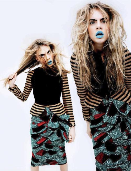 ‘Cara’, Cara Delevingne by Alexei Hay, Jalouse, February 2012