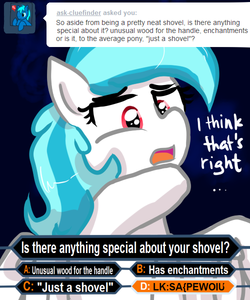 lucidlarceny:  the-heir-of-life:  asksqueakyclean:  … So… did I win?  This pony is just too cute.  aaahhhh thanks the-heir-of-life for bringing this to my attention, and you are correct, I don’t have *any* of Squeaky’s old posts.. my old PC carked